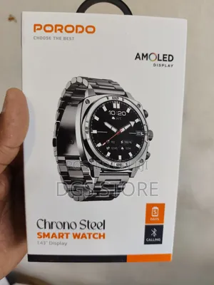 Porodo Chrono Steel Smart Watch