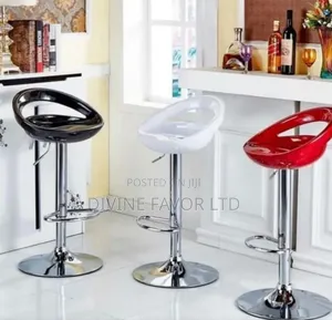 Adjustable Swivel Bar Stool
