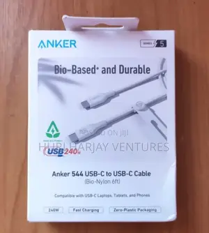 2m Anker 544 240w USB-C to USB-C Cables