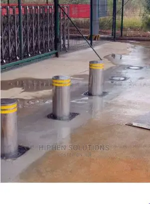 Automatic Fold Down Hydraulic Bollards