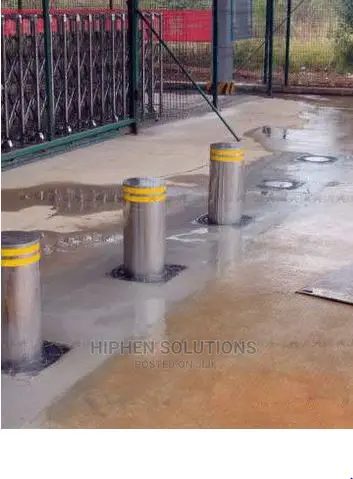 Automatic Fold Down Hydraulic Bollards