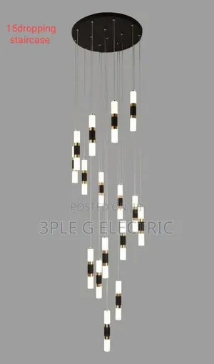 60cm By 15lamps Nordic Dropping Staircase Light