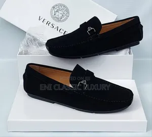 Pure Quality Luxury Men's Leather Shoes Versace Well Branded