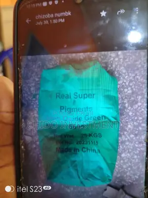 Real Super Pigment Green Color