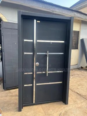 4ft 6mm Concrete Bullet Proof Door