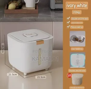 20kg Rice Dispenser Rice Storage Container With Transparent Window