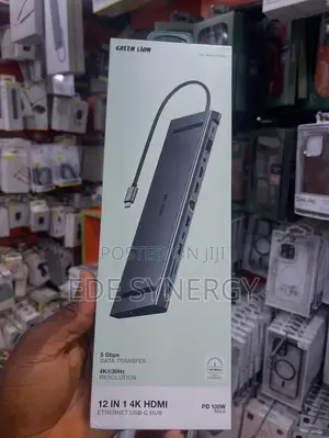 12 in 1 Hdmi Ethernet Usb-C Hub