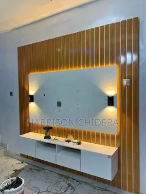 Flutted Panel Design Tv Console