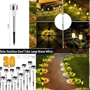 Light Up Your Landscape: 30pcs Unstoppable Solar Garden Lawn Lights