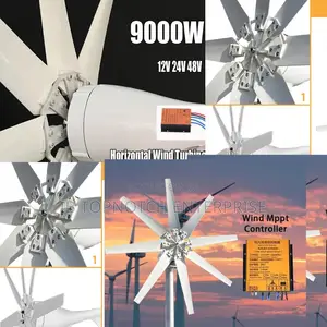 Stable, Reliable, and Powerful: Get 9000w Horizontal Wind Turbine Now