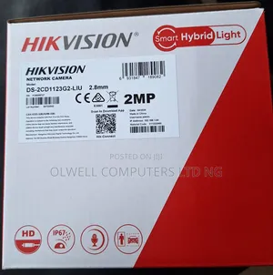 Hikvision 2mp 1p Indoor Smart Hybrid Light Cameras With Audio-Colorvu