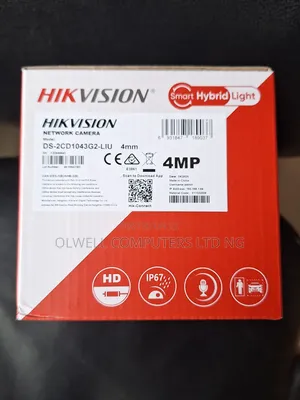 Hikvision 4mp Ip Outdoor Smart Hybrid Light Camera With Audio-Colorvu