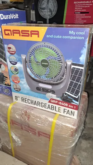 Rechargeable Fan 8inches for Homes/ Offices/ Companies/ Business Plac