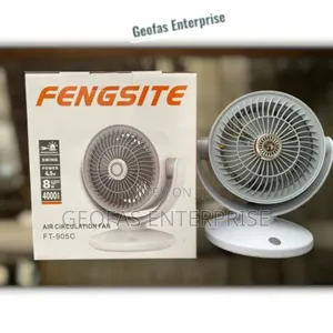 Fengsite High Speed Air Circulation Portable Desk Fan Ft-905c