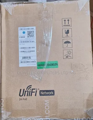 Ubiquiti Unifi 24port Gigabit Poe Managed Switch With SFP- Usw-24-Poe