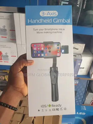 3-Axis Gimbal Selfie Stick Single Handheld Stabilizer for Phone