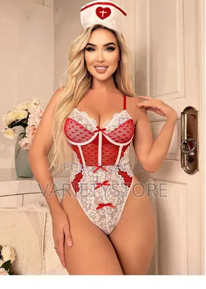 Sexy Nurse Uniform Jumpsuit