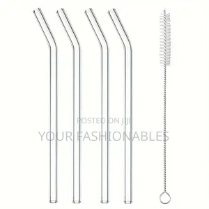 High Quality Borosilicate Glass Straw Set