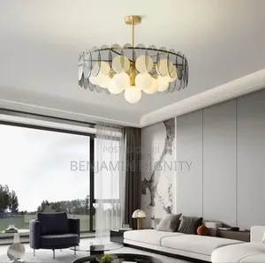Led Leaf Shape Flush Chandelier Lighting