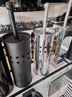 Floor Mount Stainless Toilet Brush