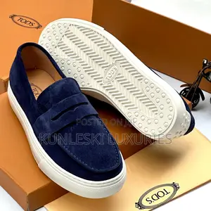 Original Tods Suede Loafers Sneakers Collections in 4 Color Ways