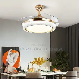Led Fan Chandelier