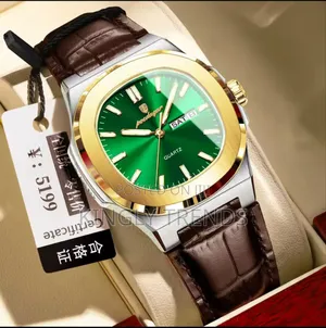 High Quality Poedagar Leather Wristwatch