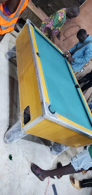 Snooker Pool Table With Polished Marble
