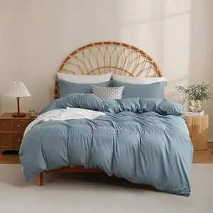 Tick Duvets And Bedsheets With Pillowcases