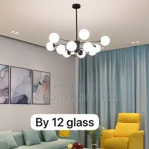 Modern Glass Led Chandelier Lighting Ceiling Chandeliers Light Dining