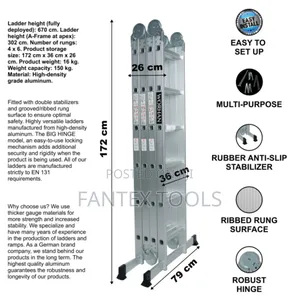 4*6 Multifunctional Folding Ladder.