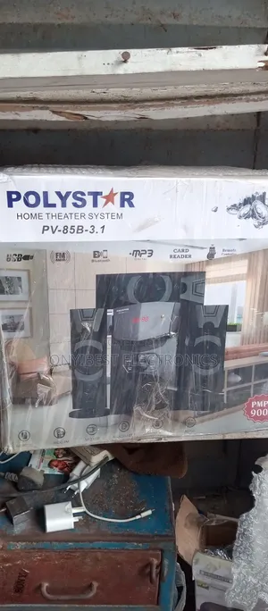 Polystar Home Theater Bluetooth Usb Sd Card