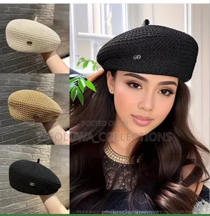Women’S Woven Beret Hat – Stylish Casual Fashion Cap