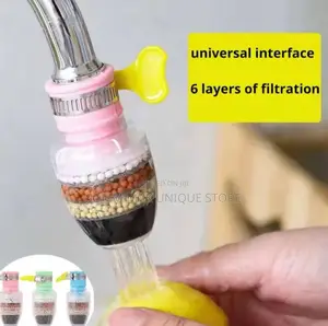 6-Layers Water Filter Tap Purifier Medical Stone