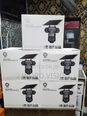 4g Solar PTZ 3 Lens Camera T30 Full Colorvu