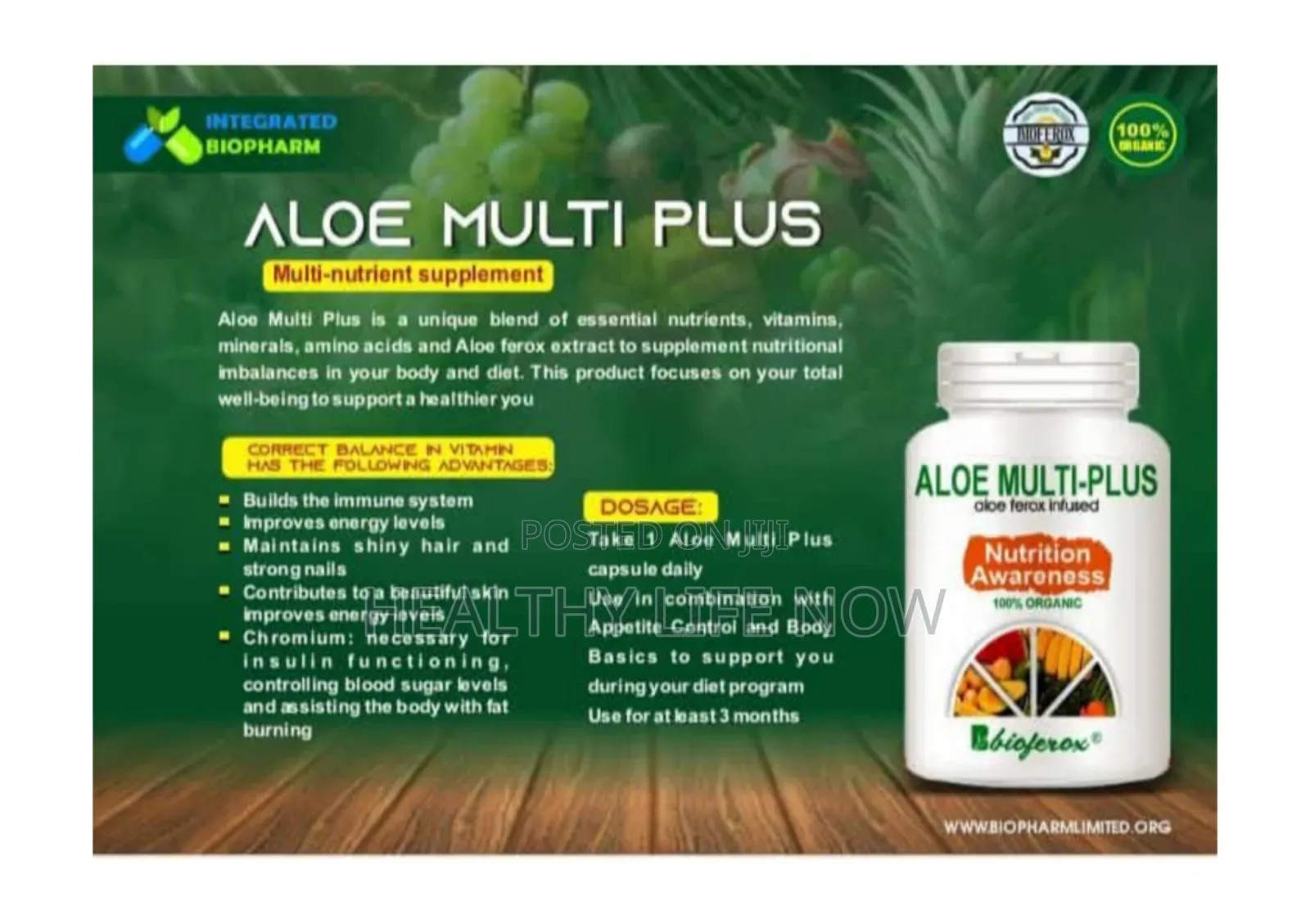Aloe Multi Plus A Multi Nutrient Supplement