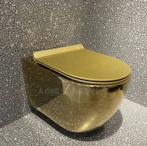 Gold Water Closet