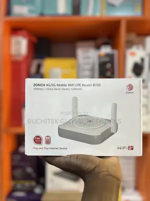 Zonch 4g/5g Mobile Wifi Cpe Router 5200mah