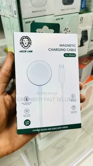 Green Lion Magnetic Charging Cable for Iwatch
