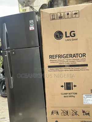 High Tech Lg 308l Non Frost Double Door Refrigerator (Ref 322rlbn)