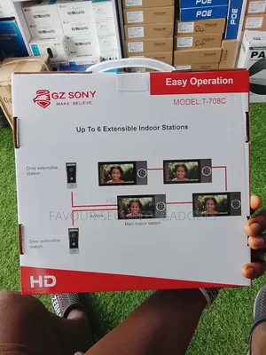 4 Wire Hd Tvi Video Intercom Kit