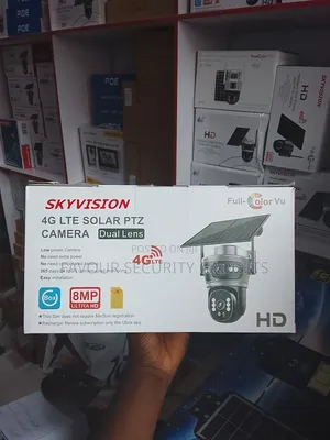 4g Lte Solar Dual Lens Camera