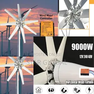 Transform Your Property Into a Powerhouse: 9000w 48v Wind Turbine
