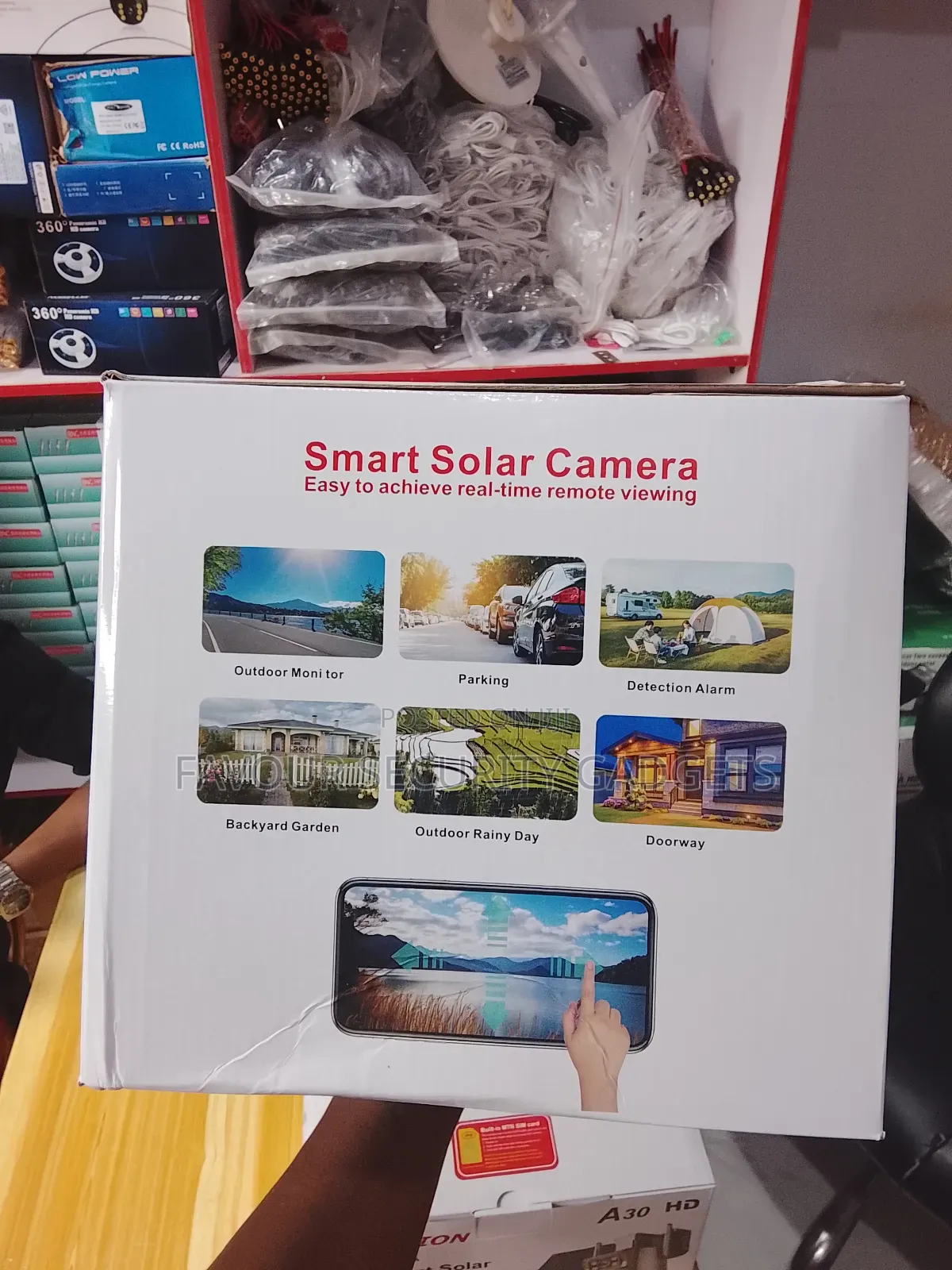 Triple Lens PTZ Solar Camera