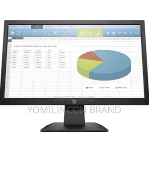 Hp P204 Led Display 49.5 Cm (19.5") Hd+ Flat Black