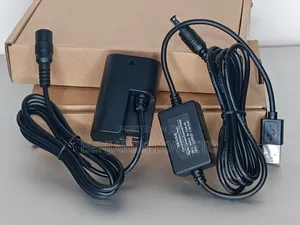 Dslr Camera Power Adapter (Dummy Battery And Cable)