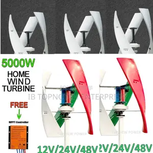 Take Control of Your Energy Bills With 5000w 48v Vertical Turbine