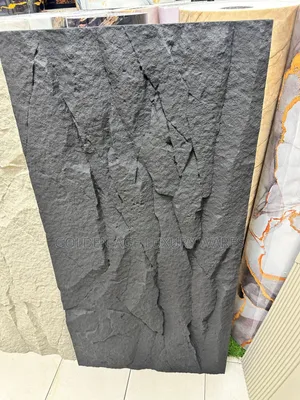 Gray Color Pu Stone 3d Wall Panel
