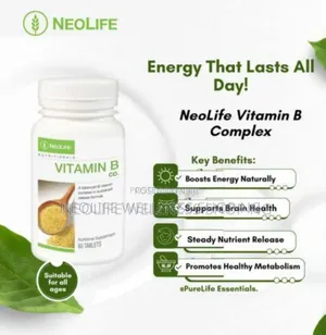 Vitamin B-co – Energy Booster, Metabolism Nerve Function Support