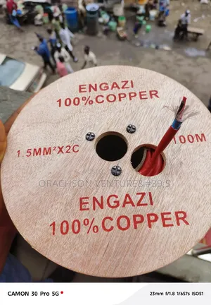 Pure Copper Fire Alarm Cable 2core 1.5m2